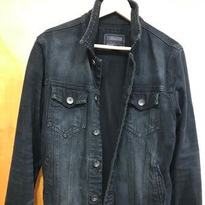 Men’s XS Black Denim Jacket